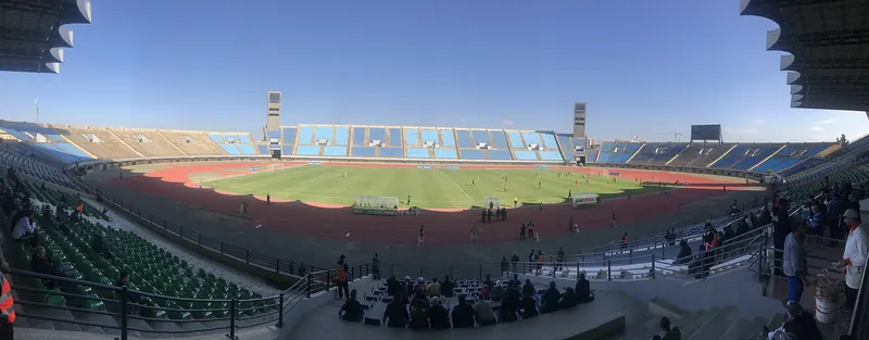 Panoramic view inside the Fes stadium