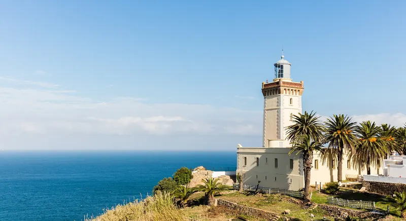 Cap Spartel lighthouse above the Atlantic near Tangier